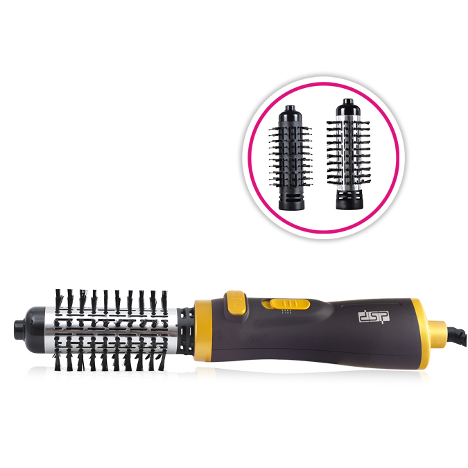 Perie rotativa electrica tehnologie aer cald 2 in 1, 900W, 3 viteze, 2 Accesorii , cablu 360 [2]