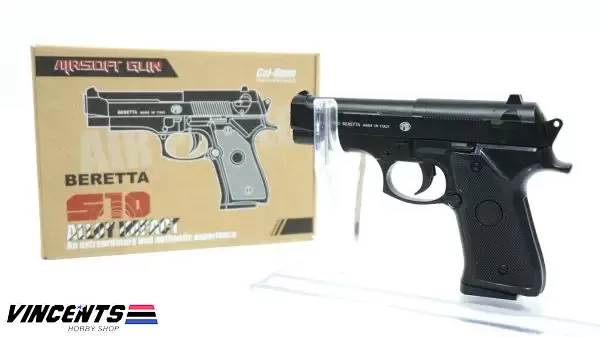 Pistol airsoft - Beretta, Metalic, Arc Spring, + 200 bile Profesionale 0.20, S10 [4]