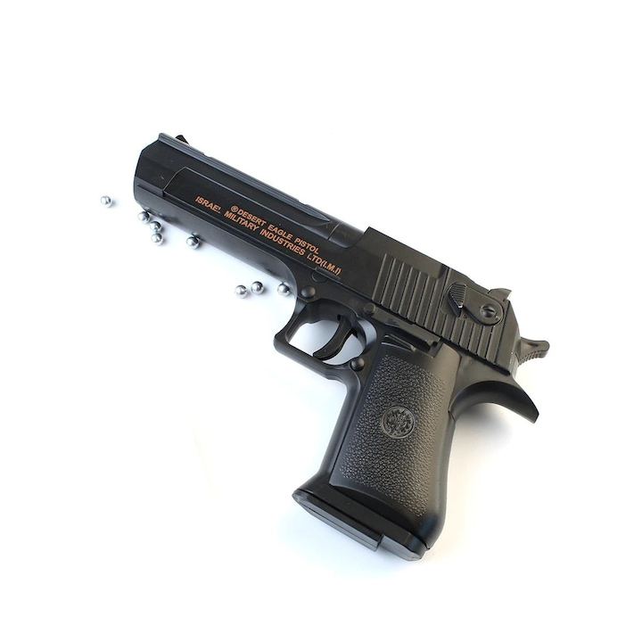 Pistol Airsoft - Metalic, Arc Spring K6D, 200 bile, Profesionale Calibru 6 mm [2]