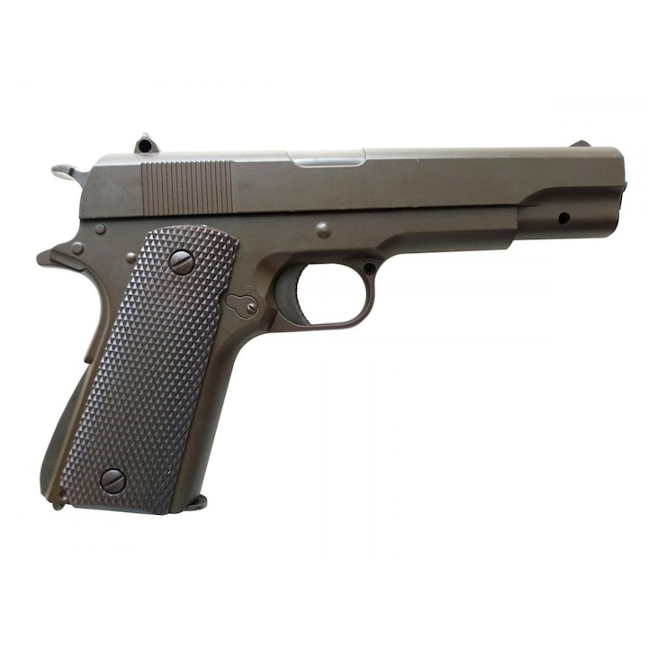 Pistol Airsoft Metalic  K32, Negru Calibru 6mm 200 Bile Profesionale [2]