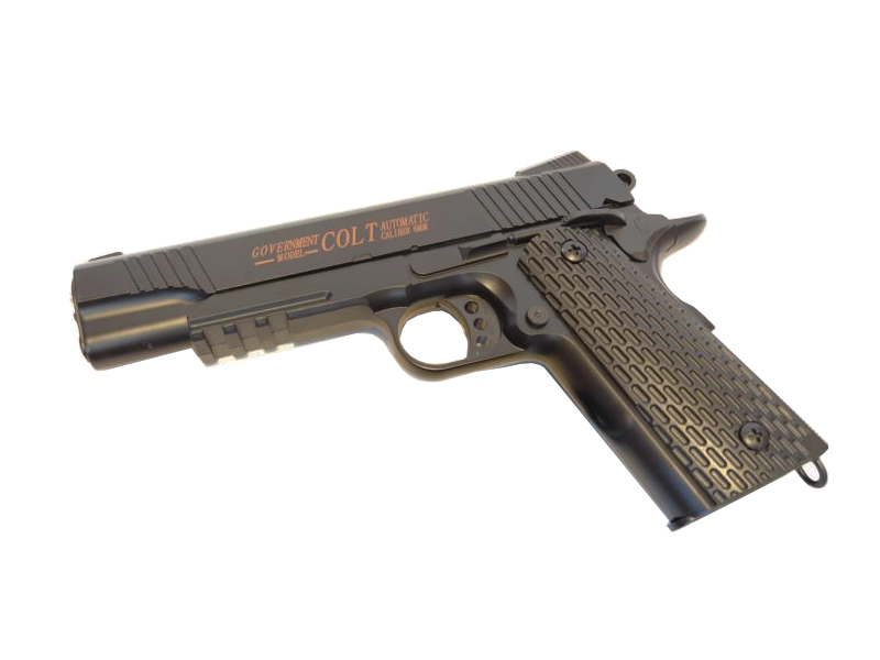 Pistol Airsoft Metalic  K35, Negru Calibru 6mm 200 Bile Profesionale [6]