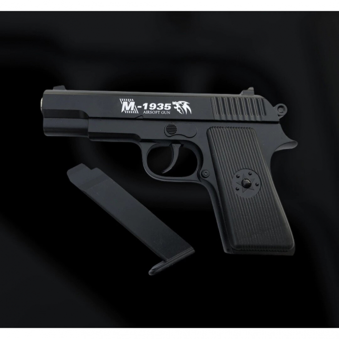Pistol de jucarie cu aer comprimat Metalic S3 + 200 bile 0.20 xStoc® [2]