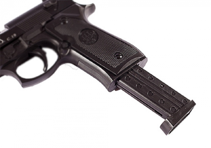 Pistol de jucarie cu aer comprimat Beretta Metalic C18+  200 bile 0.20 xStoc® [2]