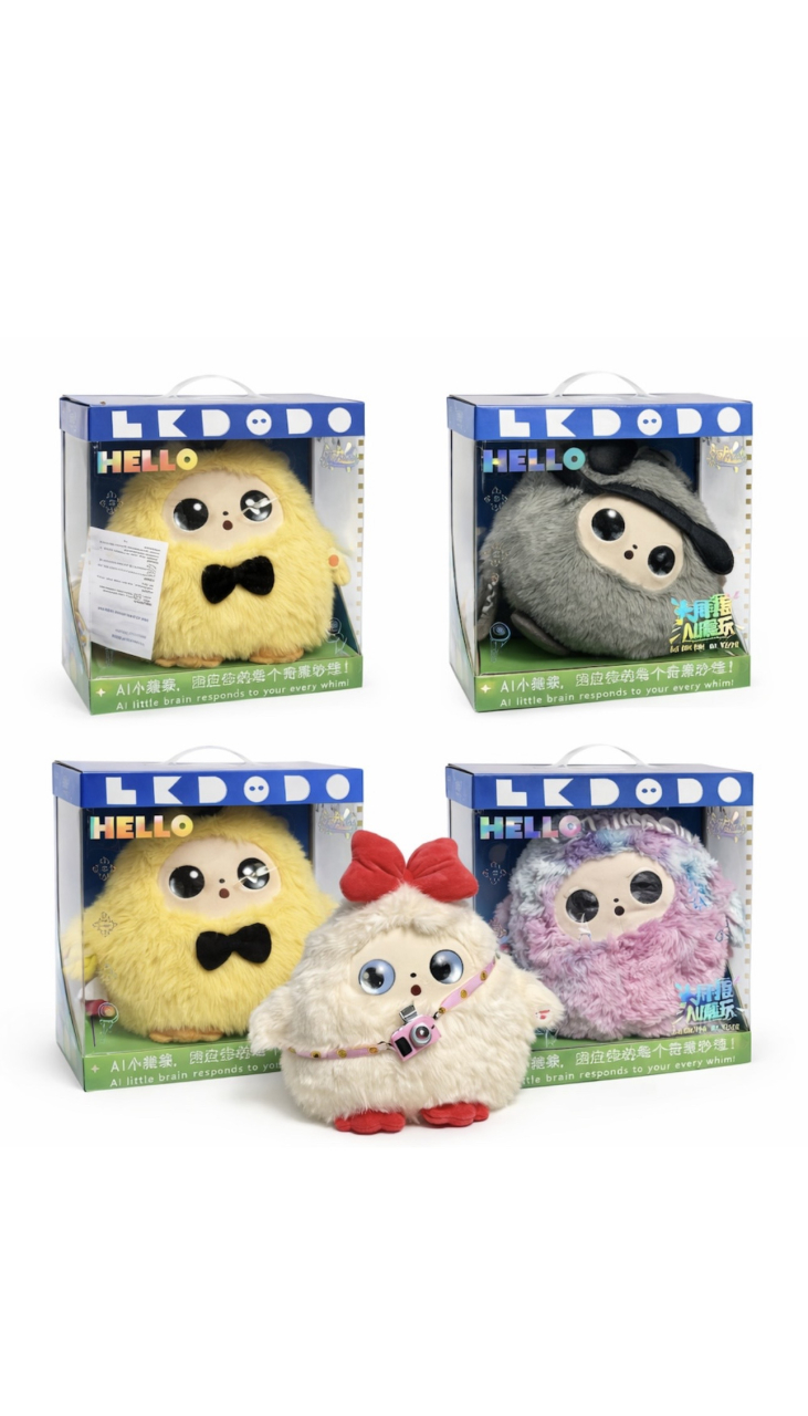 Plus interactiv cu inteligenta artificiala LKDODO , 40 limbi, multicolor, 10x15x7cm, pentru copii 3+ [5]