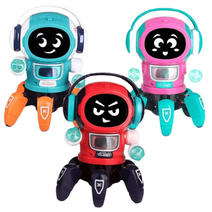 Robot Interactiv Dansator Cu Telecomanda, 17.5cm, 3 ani + Multicolor [3]