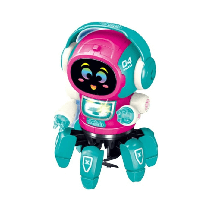 Robot Interactiv Dansator Cu Telecomanda, 17.5cm, 3 ani + Multicolor [4]