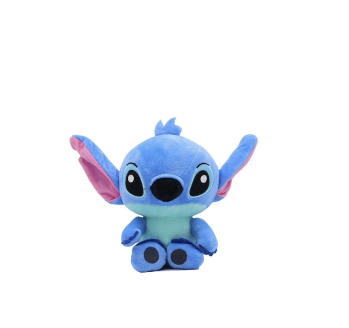 Set 2 Jucarii de Plus, Lilo & Stitch, 28 cm, Albastru/Roz [3]