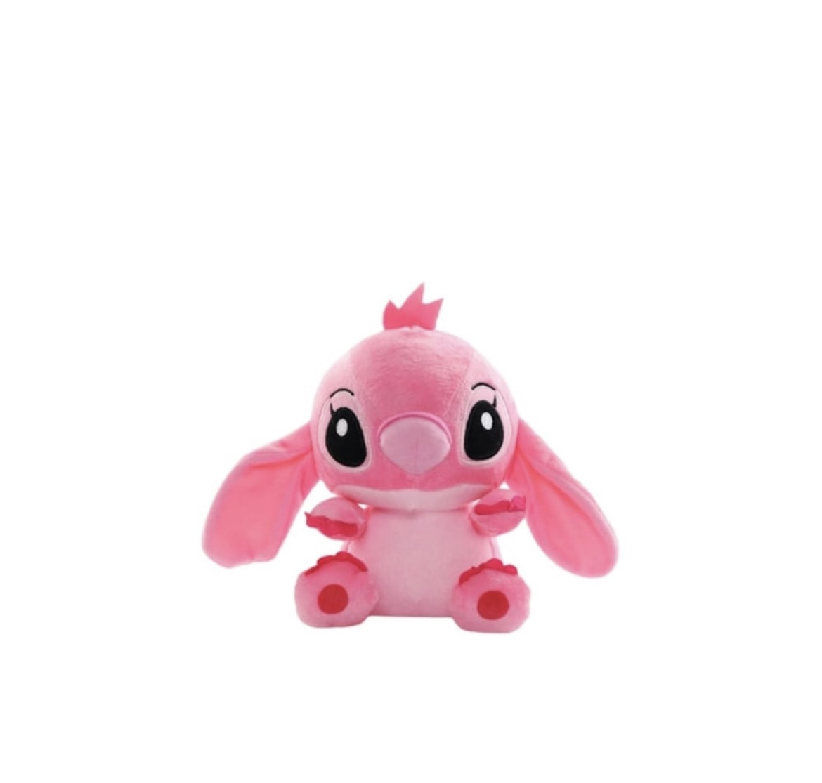 Set 2 Jucarii de Plus, Lilo & Stitch, 28 cm, Albastru/Roz [2]