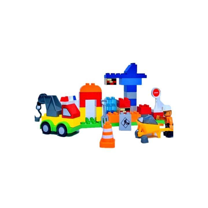 Set de constructie, 45 piese, City Building, varsta 3+ - xStoc [3]