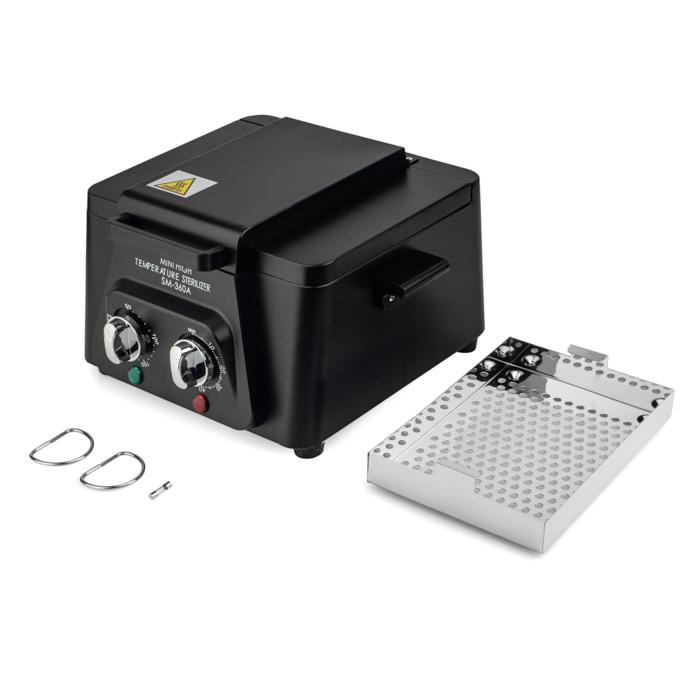 Sterilizator instrumente cu aer cald 220 grade SM-360A, Negru [1]
