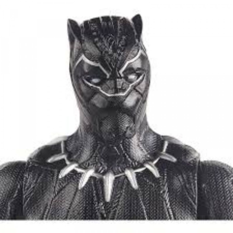 Figurina Black Panther, Titan Hero, 30 cm, negru, 3 ani+ [2]