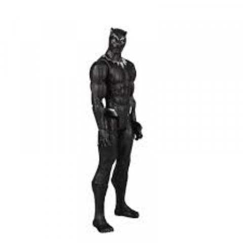 Figurina Black Panther, Titan Hero, 30 cm, negru, 3 ani+ [1]