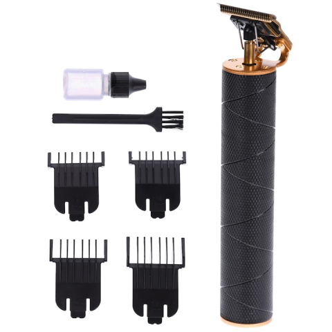 Masini de tuns - Aparat de tuns profesional fara fir, 6 accesorii, Daling, negru - DL1210