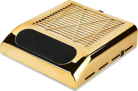 Aparate de Unghii - Aspirator manichiura vacum 80w cu filtru si suport de mana - Auriu