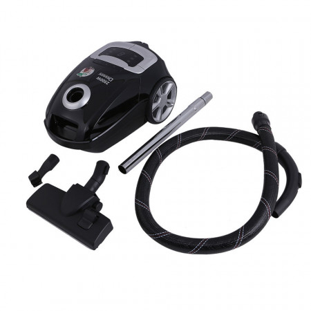 Aspirator puternic 2500W, Dessini DS-777, Sac reutilizabil, Filtru aer 6 niveluri, HEPA, Display LED, Super silentios [1]