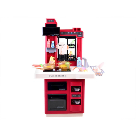 Bucatarie copii cu sunete si lumini ZA3877, Plastic, 65 x 45 x 24 cm, Multicolor - xStoc [2]
