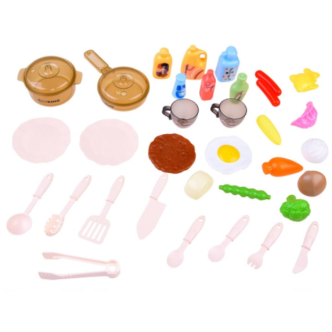 Bucatarie copii cu sunete si lumini ZA3877, Plastic, 65 x 45 x 24 cm, Multicolor - xStoc [3]