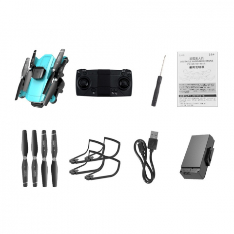 Drona HD dual camera 12MP, SKY91, 2.4G, Rotatie in aer 360 grade, Viteza maxima: 3m/s Zoom: 50x [4]
