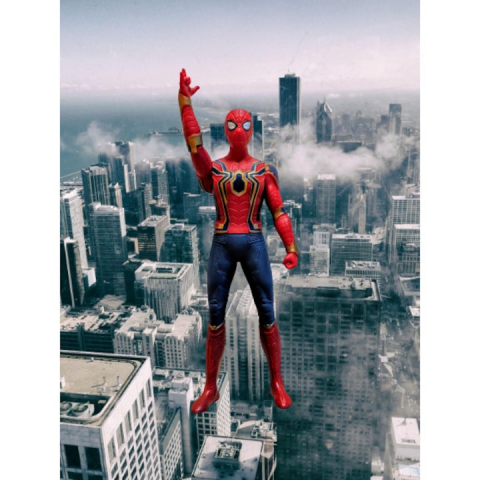 Figurina articulata Spiderman, 25 cm Avengers EndGame, Multicolor, 3 ani - xStoc [2]
