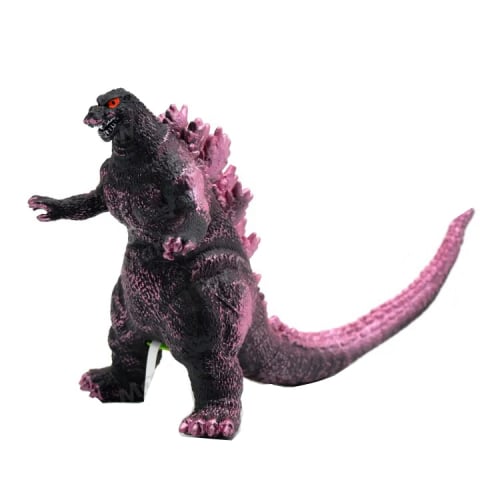 Figurine - Figurina Godzilla, cu baterii si sunete din cauciuc moale, rosu, 33 cm Lungime