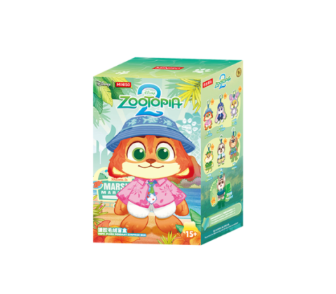 Jucarie de plus - Figurina surpriza Blind Box Zootopia 2 City Residents Series (pluș moale din vinil)