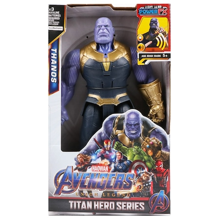 Figurine - Figurina Thanos, Titan Hero ,30 cm, multicolor Sunete si lumini
