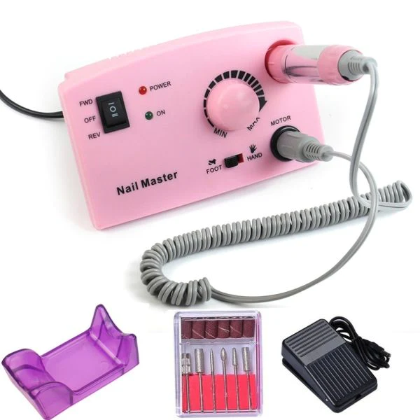 Freze electrice - Freza manichiura profesionala 402, 35000 rotatii roz