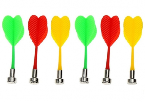 Joc Darts Magnetic cu 6 sageti incluse si Doua Fete 40 x 50 cm [3]