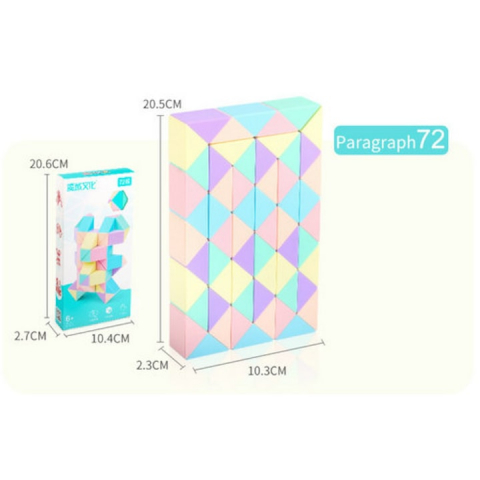 Joc de inteligenta Magic Snake, MoYu, Plastic, Multicolor - xStoc [2]