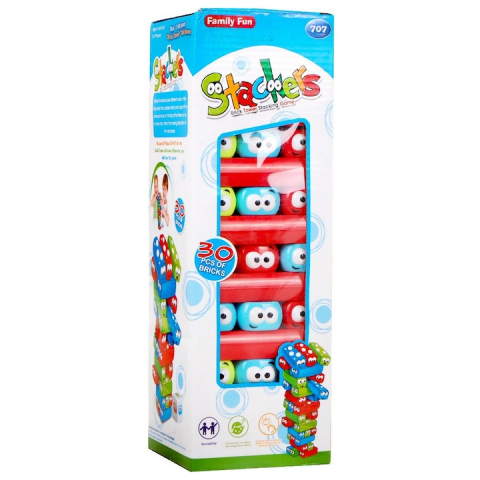 Joc Jenga Junior, 30 x 10.5 x 10 cm, Multicolor - xStoc [1]