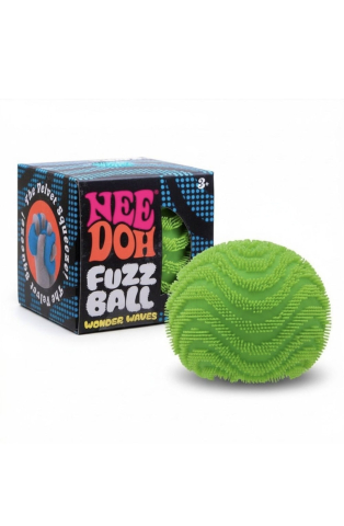 Jucarii - Jucarie antistres Fuzz Ball NeeDoh, 6,3 cm Verde