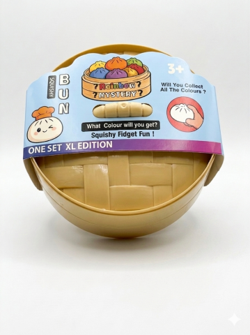 Jucarii interactive - Jucărie Antistres Squishy Dumpling XL EDITION, mystery box