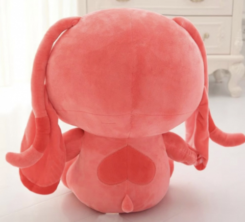 Jucarie de plus Angel Roz sau Stitch Albastru 35 cm [6]