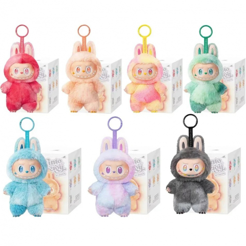 Jucarii - Jucarie de Plus Labubu, Micutul Monstru, Blind Box 17 cm, Seria 3, Energy