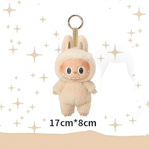 Jucarie de Plus Labubu, Micutul Monstru Pufos 17 cm [4]