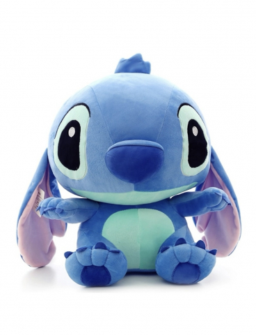 Jucarie de plus - Jucarie de plus, Personaje din Lilo si Stitch, Albastru, 45 cm