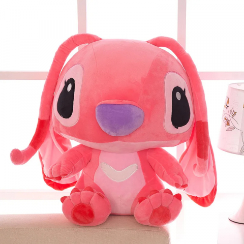 Jucarie de plus Stitch si Angel, Personajele Din Lilo Si Stitch 65 cm [3]