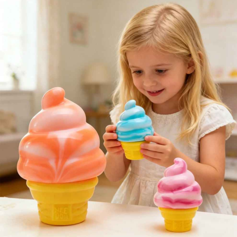 Jucărie Senzorială Anti-Stres, Squeeze, Ice Cream Squishy,  mystery box [5]
