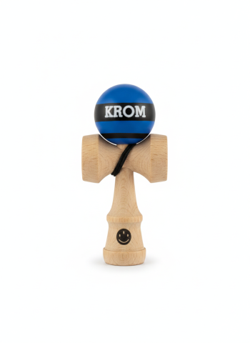 Jucarii - KENDAMA KROM Mini, marime mica pentru buzunar, Albastru 8cm