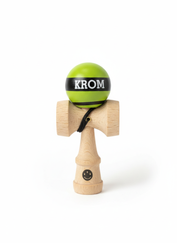 Kendama - KENDAMA KROM Mini, marime mica pentru buzunar, verde 8 cm