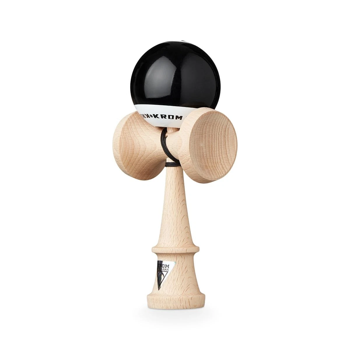 Kendama Tip KROM Pop Chrome Pop LOL Clear, Negru [1]