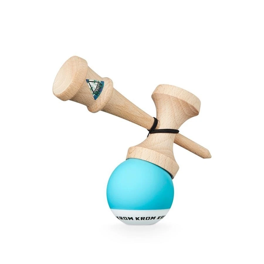 Kendama Tip KROM Pop Chrome Pop LOL Clear, Sky Blue [2]