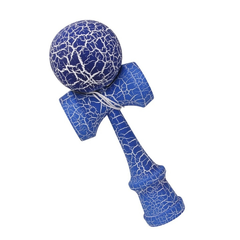 Kendama - Kendama profesionala Albastru, Lemn, 18 cm