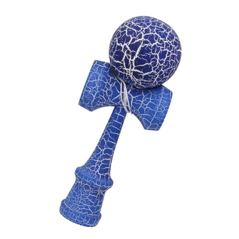Kendama profesionala Albastru, Lemn, 18 cm [1]