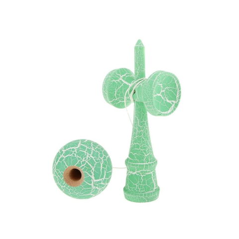 Kendama profesionala Verde, Lemn, 18 cm [2]