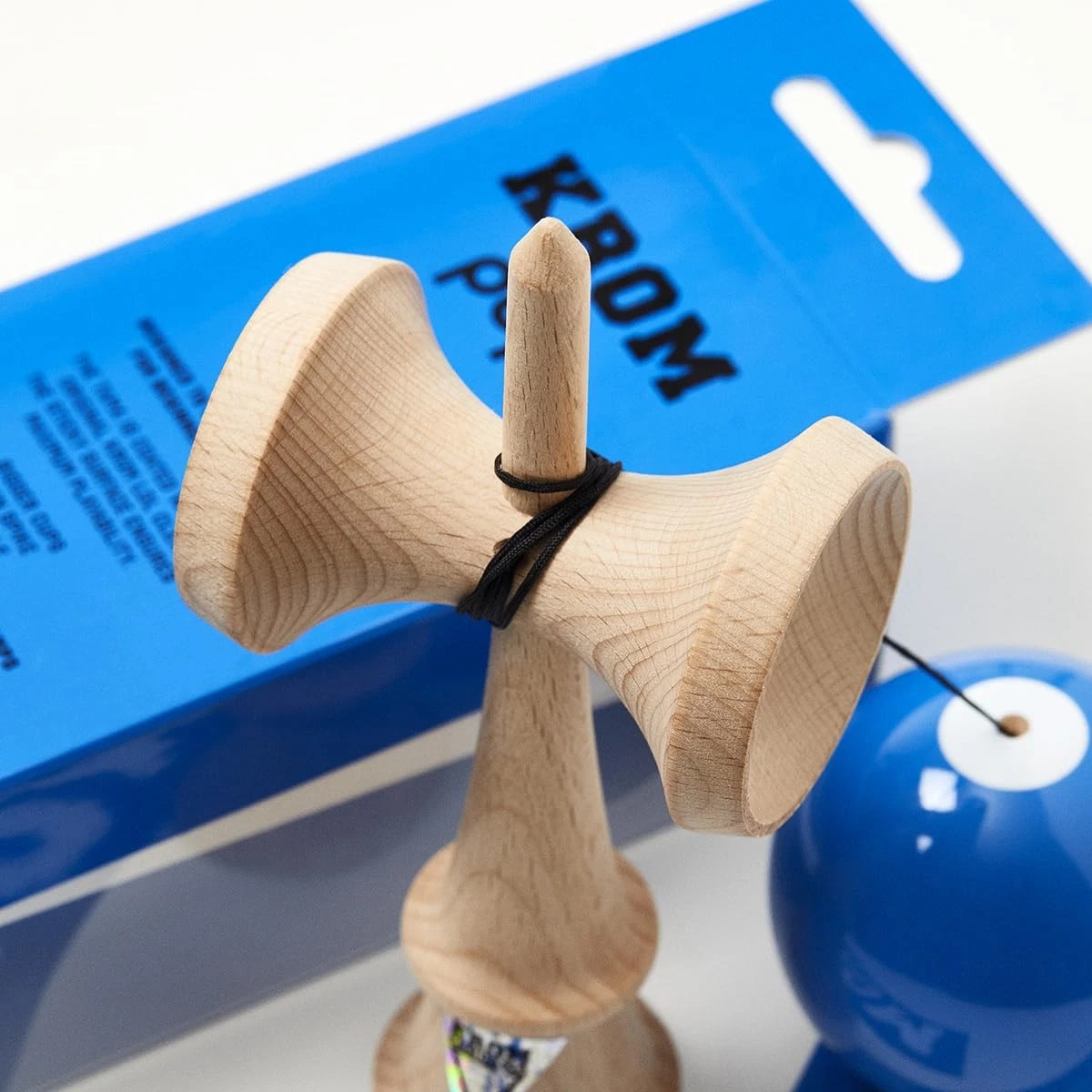 Kendama Tip KROM POP LOL Clear - Albastru Închis [5]
