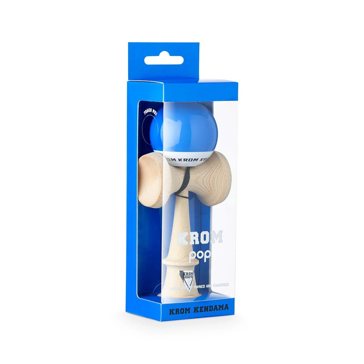 Kendama Tip KROM POP LOL Clear - Albastru Închis [1]
