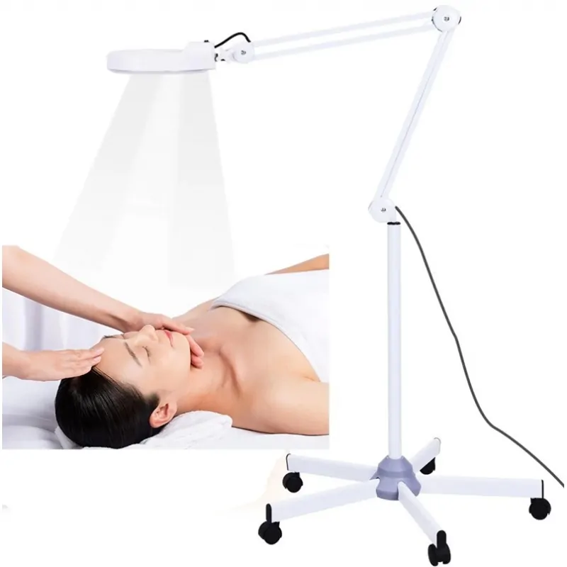 Lampa Cosmetica cu LED si Lupa pt Make UP - Machiaj si Gene Fir cu Fir - 5 Dioptrii [1]