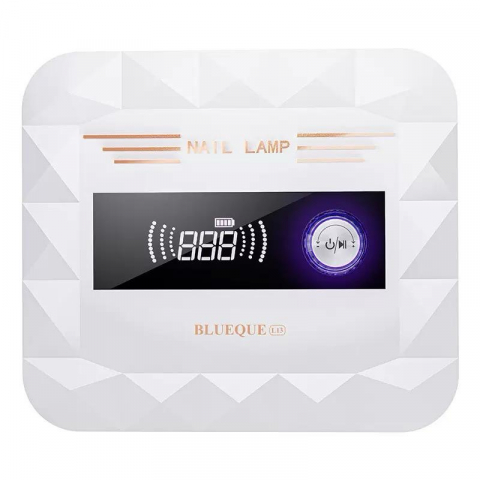 Lampi led uv - Lampa de unghii, UV, cronometru, functie de memorie, afisaj mare, continuitate puternica, senzor inteligent, 20x22x8cm, alb