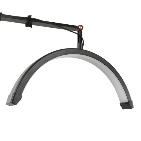Lampa Led Semiluna cu Picior Fix, Reglarea Intesitatii si Suport pentru Telefon, 23 Inch - xStoc [1]